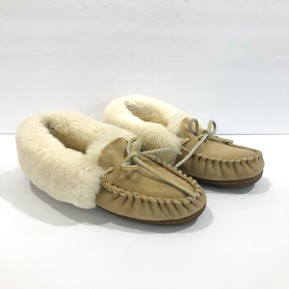 L.L. Bean Wicked Good Moccasins Slippers - Picture 1 of 10